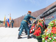 Делегация Совета ветеранов МЧС России к Ржевскому мемориалу Советскому солдату 2021 6